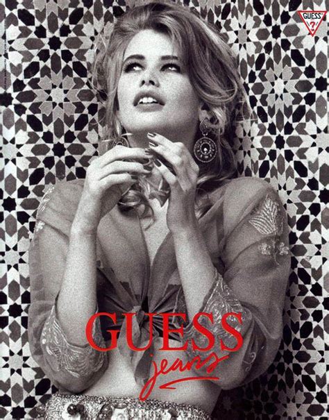 Ellen von Unwerth – Claudia Schiffer for Guess Jeans (1989)